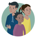 3 Kinder Icon